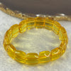 Citrine Bracelet 34.13g 16cm 16.8 by 12.2 by 7.1mm 16 pcs - Huangs Jadeite and Jewelry Pte Ltd