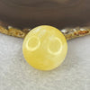Natural Yellow Calcite Sphere Ball 40.17g Diameter 30.7mm - Huangs Jadeite and Jewelry Pte Ltd