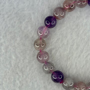 Natural Super 7 Beads Bracelet 17.72g 15.5cm 8.4mm 23 Beads - Huangs Jadeite and Jewelry Pte Ltd