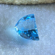 Natural Sky Blue Topaz Trillion Shape 2.86ct 10.9 by 9.0 by 5.0mm - Huangs Jadeite and Jewelry Pte Ltd