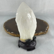 Natural Milky White Quartz Display 237.47g 55.9 by 47.1 by 108.9mm - Huangs Jadeite and Jewelry Pte Ltd
