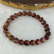 Very Good Grade Natural Auralite 23 Bracelet 天然激光23手链 15.46g 16cm 7.6mm 25 Beads - Huangs Jadeite and Jewelry Pte Ltd
