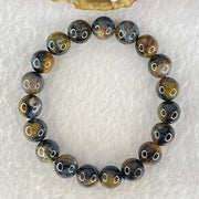 Good Grade Natural Petersite Beads Bracelet 31.46g 17cm 10.9mm 19 Beads - Huangs Jadeite and Jewelry Pte Ltd