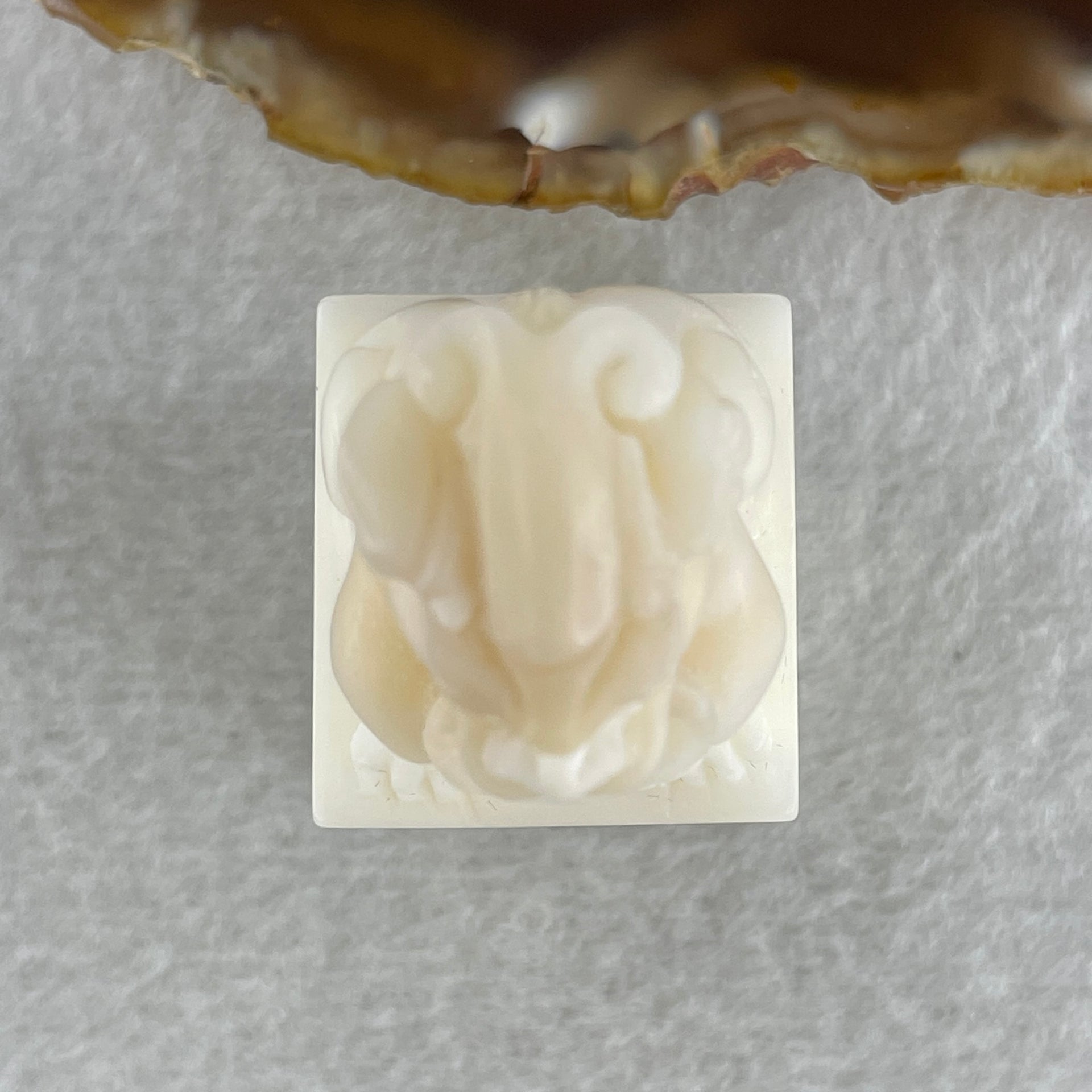 Natural Sea Shell Fu Gou 80.17g 60.6 by 24.9 by 27.1mm - Huangs Jadeite and Jewelry Pte Ltd
