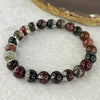 Natural Mixed Colour Phantom Quartz Bracelet 19.82g 16.5cm 8.8mm 23 Beads - Huangs Jadeite and Jewelry Pte Ltd