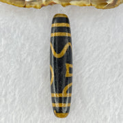 Natural Powerful Tibetan Agate 1 Eye Sky Door Long Dzi Bead Heavenly Master (Tian Zhu) 一眼天诛 14.22g 57.5 by 12.7mm - Huangs Jadeite and Jewelry Pte Ltd