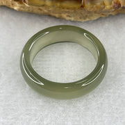 Natural Green Agate Ring 2.23g 5.7 by 2.8mm US 7.4 HK 16.5 - Huangs Jadeite and Jewelry Pte Ltd