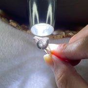 High Grade Natural Diamonds Tear Drop Shape D Color 0.3ct and Melees 0.6ct Platinum PT950 Ring Total 5.53g US7 HK15.5 EU54 Inner Diameter 17.4mm with GIA Cert - Huangs Jadeite and Jewelry Pte Ltd