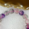 Above Average Grade Natural Super 7 Crystal Beads Bracelet 天然超级七水晶珠手链 34.66g 17.5cm 11.3mm 18 Beads - Huangs Jadeite and Jewelry Pte Ltd