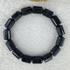 Uncommon Natural Dumortierite Bracelet 30.33 16.5cm 12.6 by 8.9mm 15 Lulu Tong - Huangs Jadeite and Jewelry Pte Ltd