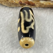 Natural Powerful Tibetan Old Oily Agate Ancient Thousand Hand Guan Yin Dzi Bead Heavenly Master (Tian Zhu) 千手观音天珠 10.07g 37.4 by 13.0mm - Huangs Jadeite and Jewelry Pte Ltd