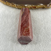 Natural Red Rhyolite Jasper Tower Display 64.59g 23.7 by 19.5 by 84.8mm - Huangs Jadeite and Jewelry Pte Ltd