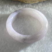 Type A Lavender with Wuji Grey Patches Jadeite Ring 3.95g 5.7 by 3.6mm US9.2/HK 20.5 (Very Slight Internal Line) - Huangs Jadeite and Jewelry Pte Ltd