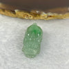 Type A Sky Blue Jadeite Pixiu Pendent A货天空蓝色翡翠貔貅牌  7.67g by 23.7 by 12.8 by 11.6 mm - Huangs Jadeite and Jewelry Pte Ltd