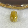 Good Grade Natural Golden Rutilated Quartz Crystal Lulu Tong Barrel 天然金顺发晶水晶露露通桶 
5.63g 12.2 by 13.2mm - Huangs Jadeite and Jewelry Pte Ltd