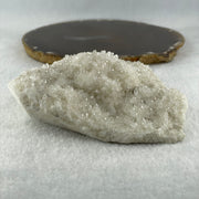 Natural White Quartz Cluster Rough Display 429.8g 123.4 by 112.2 by 41.0mm - Huangs Jadeite and Jewelry Pte Ltd