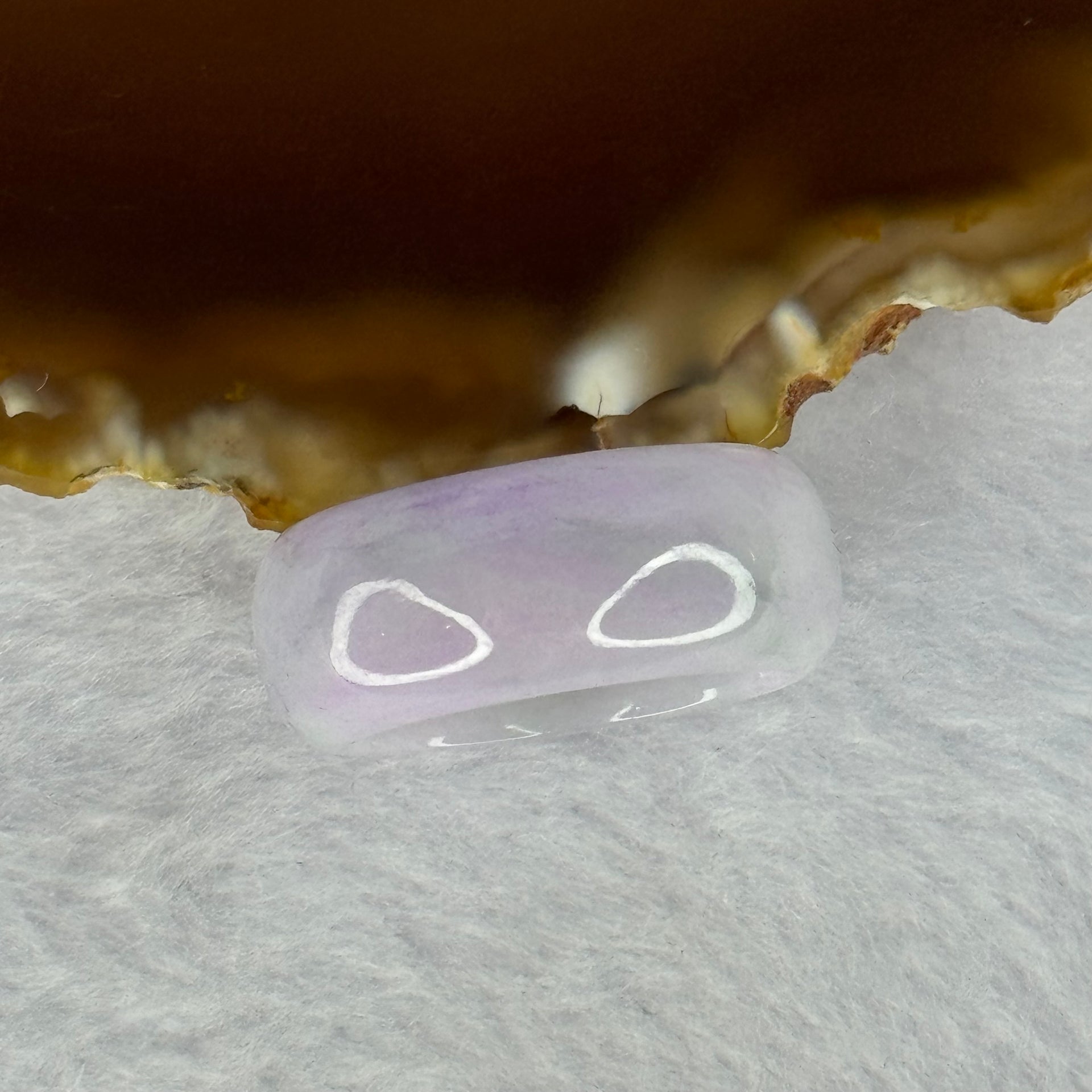 Type A Lavender Jadeite Ring 7.00g 10.2 by 3.6mm US9.5 HK21 - Huangs Jadeite and Jewelry Pte Ltd