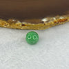 Type A Green Jadeite Bead for Bracelet/Necklace/Earrings/Ring 2.41g 11.4mm - Huangs Jadeite and Jewelry Pte Ltd