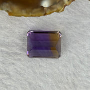 Natural Faceted Ametrine Parallelogram Shape 16.34ct 16.1 by 12.8 by 10.1mm - Huangs Jadeite and Jewelry Pte Ltd