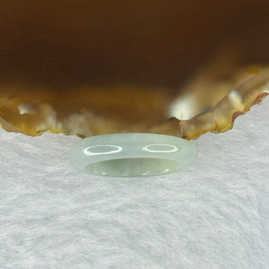 Type A Lavender Green Jadeite Ring 1.87g 4.2 by 3.2mm US 5.3 HK 11.5