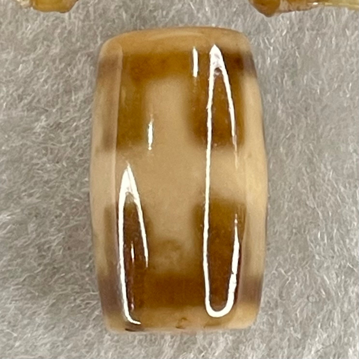 Natural Powerful Tibetan Old Oily Agate Patina Guiren Tairen Human Dzi Bead Totem Amulet Heavenly Master (Tian Zhu) 贵人天诛 4.84g 19.9 by 11.8mm - Huangs Jadeite and Jewelry Pte Ltd