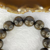 Natural Old Wild Malaysia Agarwood Bracelet (Sinking Type) 天然老野生马来西亚沉香手链 33.17g 19cm 16.1mm 14 Beads - Huangs Jadeite and Jewelry Pte Ltd