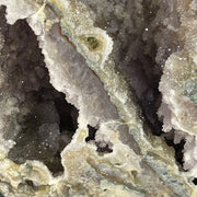 Natural Brazil Amethyst Cave with White Calcite 10,8761kg 203.0x 138.0x442.0mm - Huangs Jadeite and Jewelry Pte Ltd