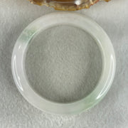 Type A Light Green with Faint Lavender Jadeite Bangle 58.05g Inner Diameter 54.4mm 12.5 by 9.0mm (Close to Perfect) - Huangs Jadeite and Jewelry Pte Ltd