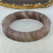 Transparent Purple Quartzite Jade Bangle 天山玉手镯 Internal Diameter 63.9mm 81.99g 13.6 by 11.0mm - Huangs Jadeite and Jewelry Pte Ltd
