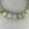 Type A Light Green Nephrite Jade Beads Bracelet 32.71g 10.1 mm 20 Beads - Huangs Jadeite and Jewelry Pte Ltd