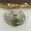 Natural Copper Rutilated Quartz Ping An Kou Donut 20.724g 34.4 by 10.6mm - Huangs Jadeite and Jewelry Pte Ltd