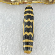 Natural Powerful Tibetan Old Oily Agate Garuda Long Dzi Bead Heavenly Master (Tian Zhu) 15.09g 56.4 by 13.3mm - Huangs Jadeite and Jewelry Pte Ltd