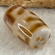 Natural Powerful Tibetan Old Oily Agate Patina Guiren Tairen Human Dzi Bead Totem Amulet Heavenly Master (Tian Zhu) 贵人天诛 4.74g 19.8 by 11.6mm - Huangs Jadeite and Jewelry Pte Ltd