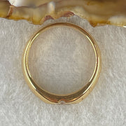 Natural Marquise Shape Diamond in 18K Yellow Gold Ring D0.21ct Total 4.3g US7 HK15 - Huangs Jadeite and Jewelry Pte Ltd