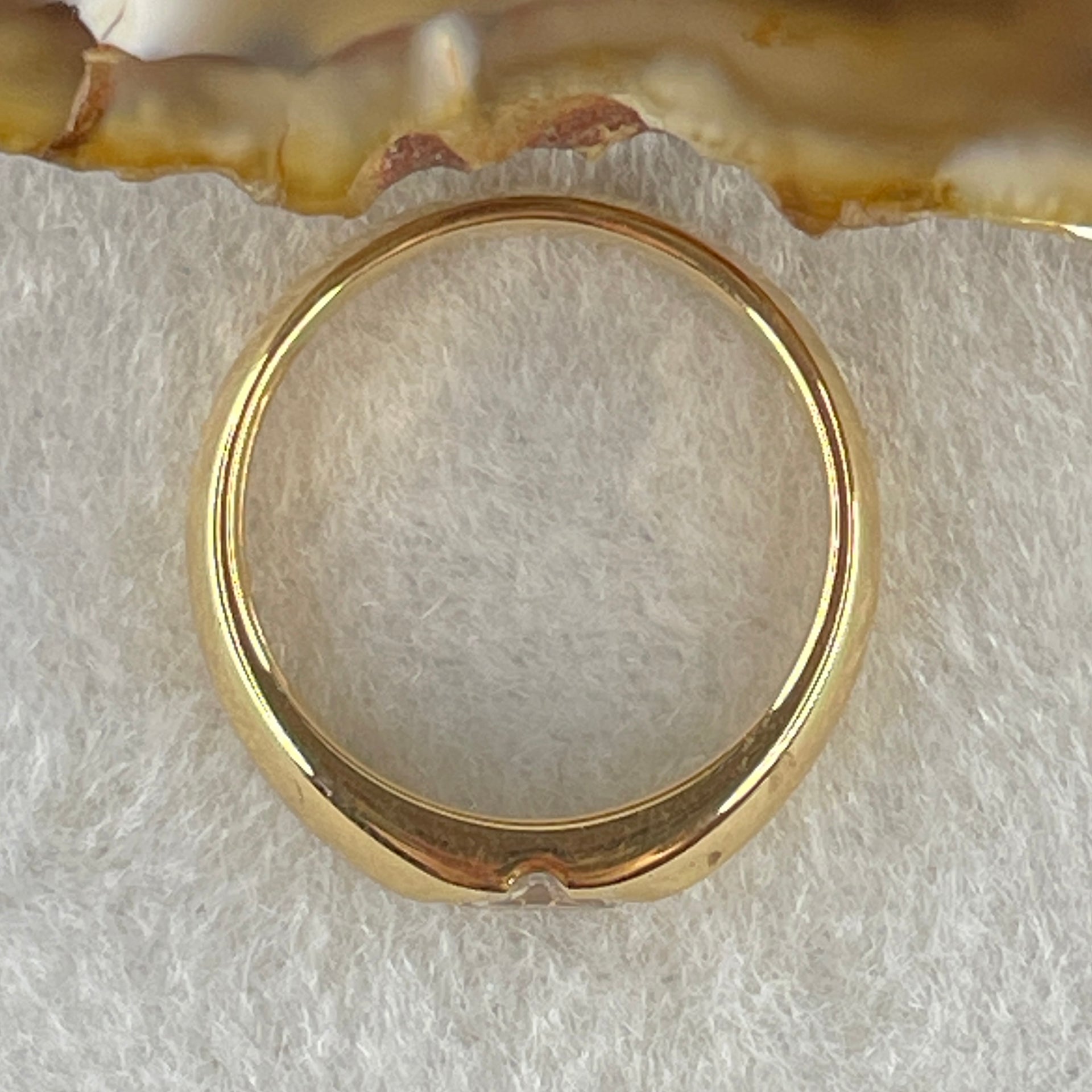 Natural Marquise Shape Diamond in 18K Yellow Gold Ring D0.21ct Total 4.3g US7 HK15 - Huangs Jadeite and Jewelry Pte Ltd