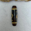 NATURAL POWERFUL TIBETAN OLD OILY AGATE GREEN TARA DZI BEAD HEAVENLY MASTER (TIAN ZHU) 绿度母天珠 7.82g 39.0 by 11.5mm - Huangs Jadeite and Jewelry Pte Ltd