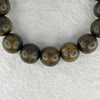 Natural Old Wild Malaysia Agarwood Bracelet (Sinking Type) 天然老野生马来西亚沉香手链 24.63g 19cm 14.2mm 16 Beads - Huangs Jadeite and Jewelry Pte Ltd
