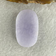 Natural Type A Lavender Jadeite Oval Shape Cabochon Stone for Setting 12.12g 34.3 by 21.0 by 7.7mm - Huangs Jadeite and Jewelry Pte Ltd