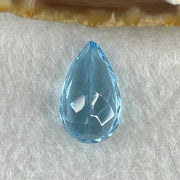 Natural Sky Blue Topaz Teardrop Shape 7.86ct 15.9 by 9.4 by 6.7mm - Huangs Jadeite and Jewelry Pte Ltd
