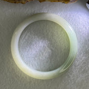 Baby Kids Type A Light Green Jadeite Bangle Internal Diameter 44.3mm 23.73g 8.9 by 6.4mm (Perfect) - Huangs Jadeite and Jewelry Pte Ltd