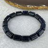 Uncommon Natural Dumortierite Bracelet 30.33 16.5cm 12.6 by 8.9mm 15 Lulu Tong - Huangs Jadeite and Jewelry Pte Ltd