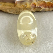 Natural Powerful Tibetan Old Oily Agate 3 Eyes Dzi Bead Heavenly Master (Tian Zhu) 三眼天诛 3.10g 20.2 by 10.2mm - Huangs Jadeite and Jewelry Pte Ltd