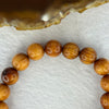 Natural Old Yabai Thuja Wood Beads Bracelet 老树崖柏手链 9.11g 16.5cm 10.1mm 19 Beads - Huangs Jadeite and Jewelry Pte Ltd