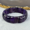 Natural Amethyst Bracelet 天然紫水晶手排 42.03g 15.5cm 16.4 by 9.8 by 6.4mm 20pcs - Huangs Jadeite and Jewelry Pte Ltd