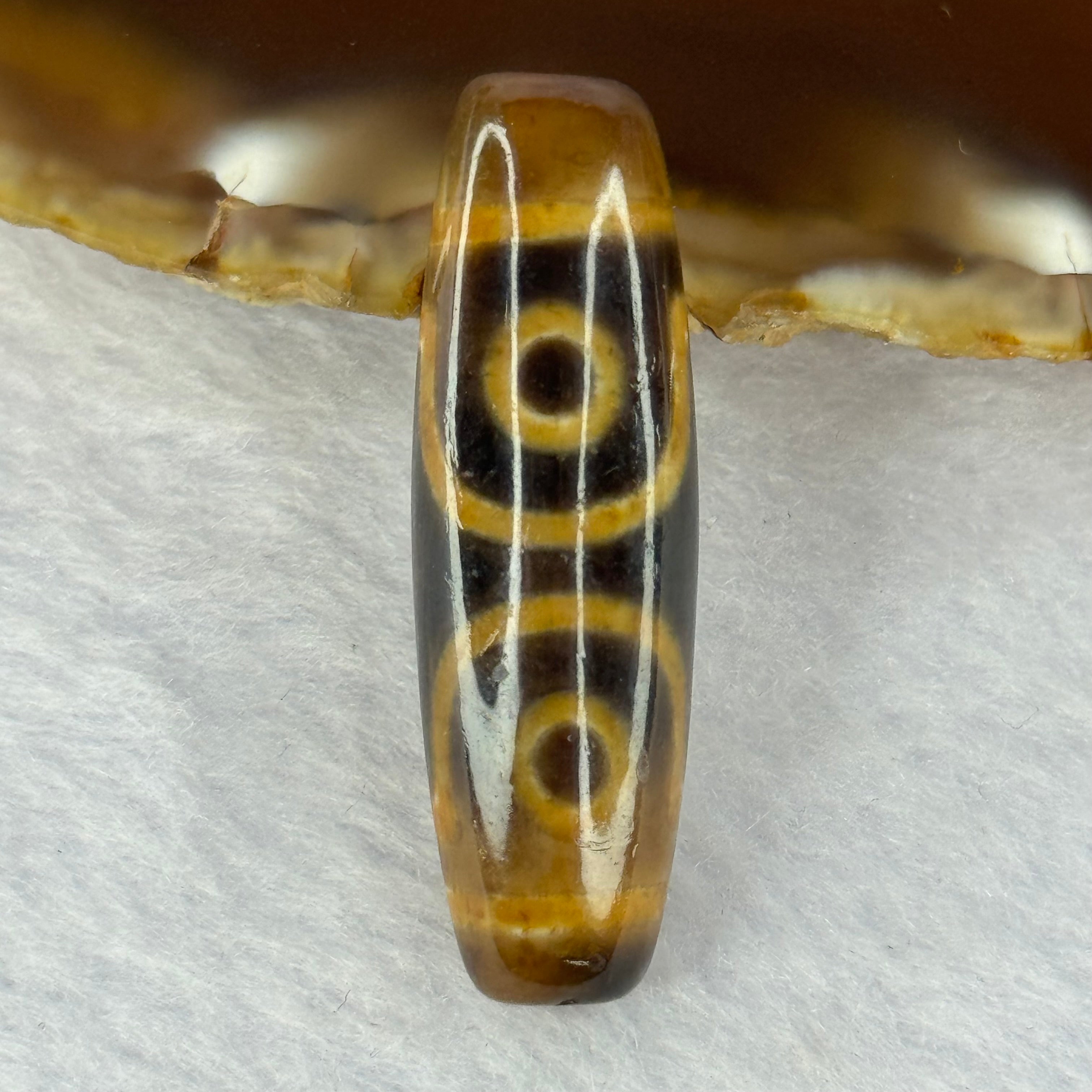 751　天珠　三眼天珠　高品質　貴重　珍品　 dzibeads　！ 751 天珠 三眼天珠 高品質 貴重 珍品 dzibeads ！ 三眼天珠-