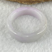 Type A Faint Lavender Jadeite Ring 4.65g 6.7 by 3.8mm US9.4/HK21 (Very Slight Internal Line) - Huangs Jadeite and Jewelry Pte Ltd