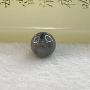 Type A Grey Wuji Jadeite Beads for Bracelet/Necklace/Earring/Ring 1.70g 9.9mm - Huangs Jadeite and Jewelry Pte Ltd