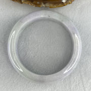 Certified-Natural-Type-A-Light-Lavender-with-Green-Patches-Jadeite-Bangle-78.913g-Internal-Diameter-57.4mm-15.7-by-9.1mm-(Close-to-Perfect)