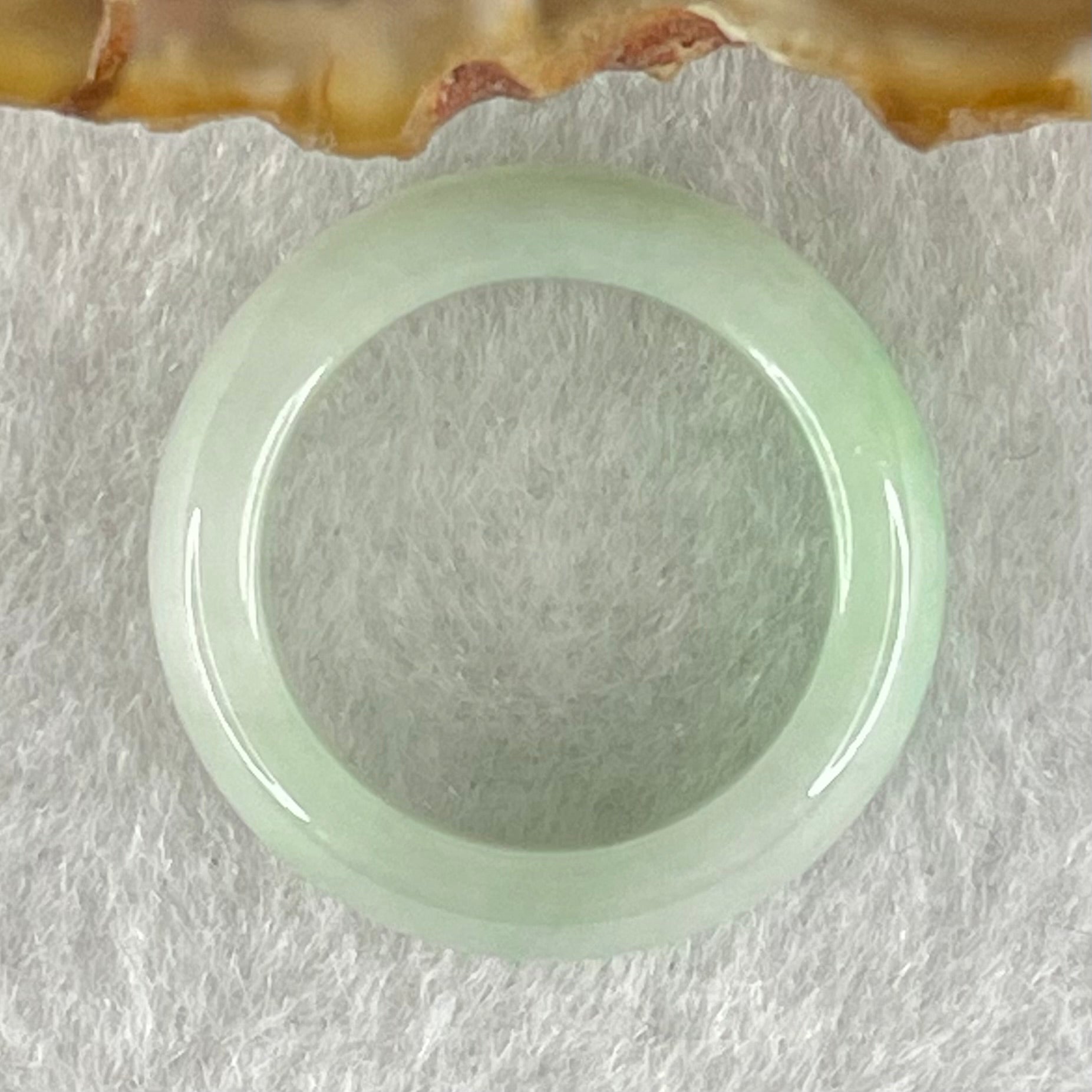 Type A Lavender Green with Green Patches Jadeite Ring 2.96g 6.0 by 3.4mm US4.3/HK 9 (Very Slight Internal Line) - Huangs Jadeite and Jewelry Pte Ltd