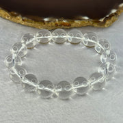 Natural Clear Quartz Beads Bracelet 天然白水晶手链 45.88g 17.5cm 12.9mm 16 Beads - Huangs Jadeite and Jewelry Pte Ltd